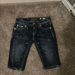 Miss Me Bermuda Shorts